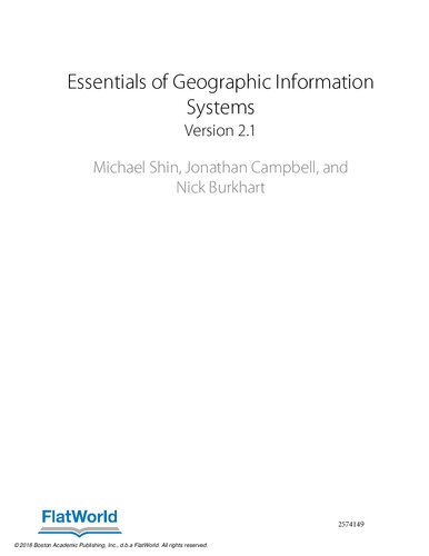 Essentials Of Geographic Information Systems 21 Michael Shin