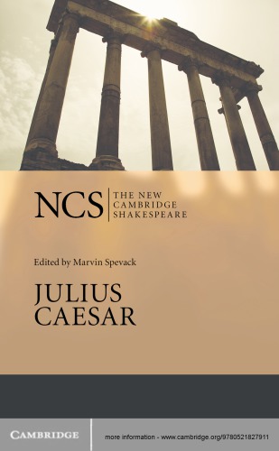 Julius Caesar The New Cambridge Shakespeare Second Edition 2nd Edition William Shakespeare