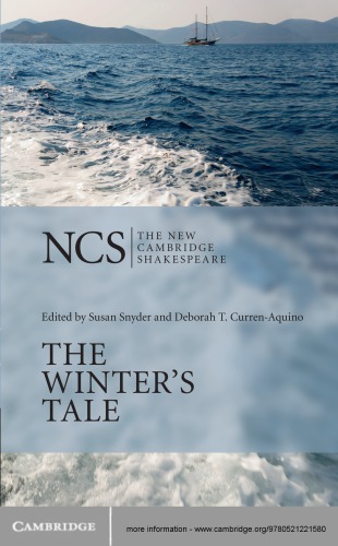 The Winters Tale The New Cambridge Shakespeare 1st Edition 1st Edition William Shakespeare