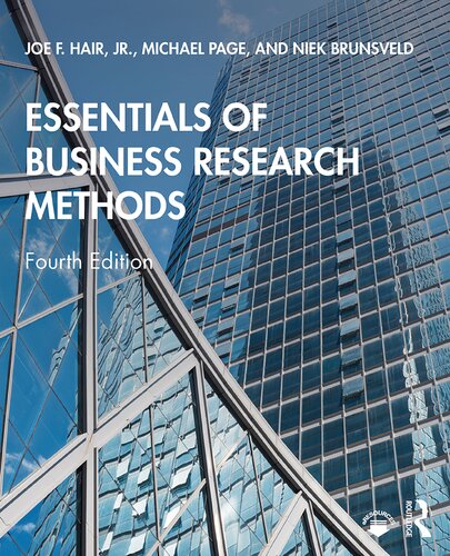Essentials Of Business Research Methods 4th Edition Joe F Hair Jr