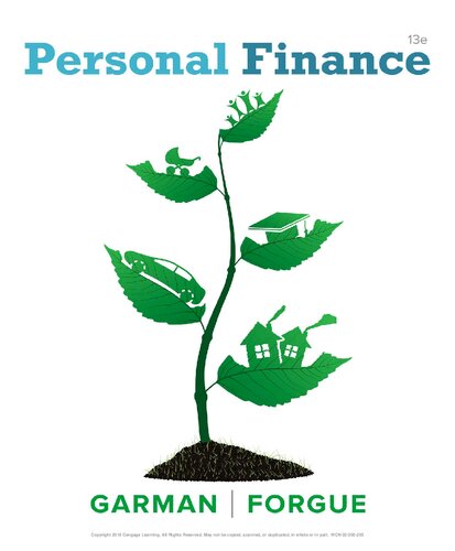 Personal Finance 13th Edition E Thomas Garman