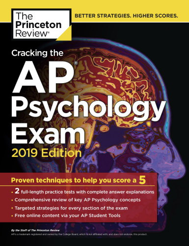 Cracking The Ap Psychology Exam 2019 Edition Princeton Review Staff
