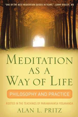 Meditation As A Way Of Life Philosophy And Practice Pritz Alan L