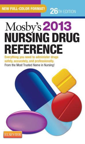 Mosbys 2013 Nursing Drug Reference 26th Ed Skidmoreroth Linda