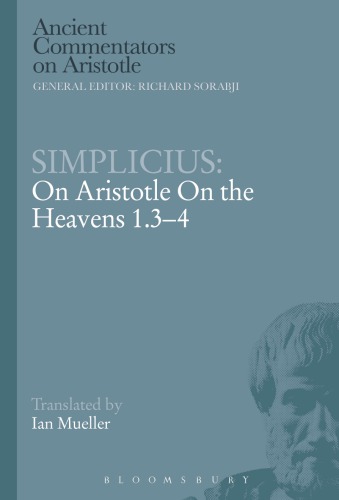 Simplicius On Aristotle On The Heavens 134 Simplicius