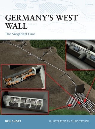 Germanys West Wall The Siegfried Line Neil Short Chris Taylor Illustrator