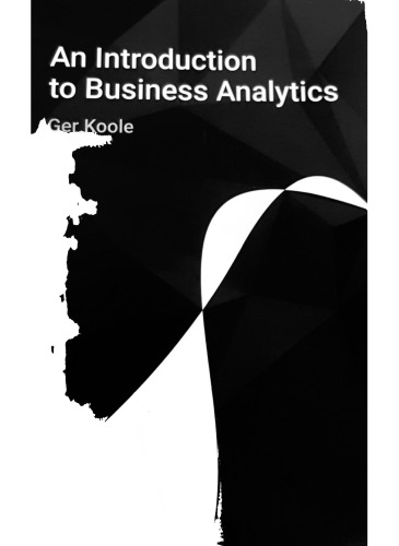 An Introduction To Business Analytics Ger Koole