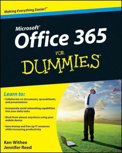 Microsoft Office 365 For Dummies 2nd Edition Reed Jenniferwithee