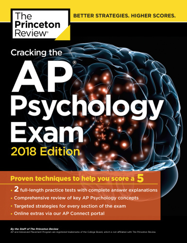 Cracking The Ap Psychology Exam 2018 Edition Review Princeton