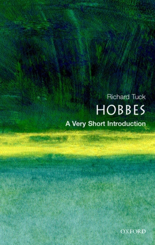 Hobbes A Very Short Introduction Tuck Richard
