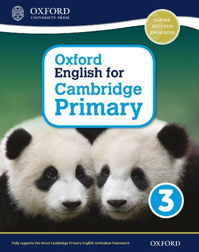 Oxford English For Cambridge Primary Student Book 3 International Primary Student Izabella Hearn
