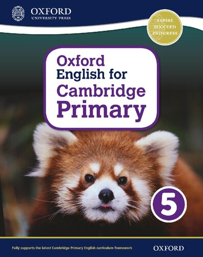 Oxford English For Cambridge Primary Student Book 5 Op Primary Supplementary Courses Student Izabella Hearn