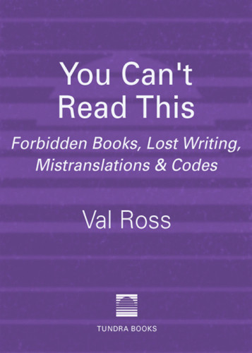 You Cant Read This Ross Val
