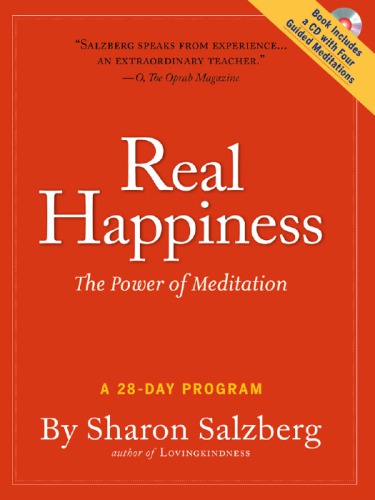 Real Happiness Enhanced Ebook Edition The Power Of Meditation A 28day Program Salzberg