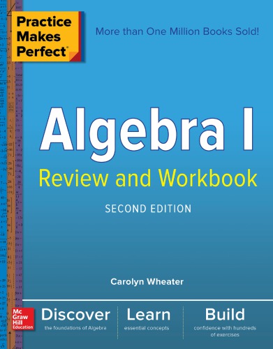 Algebra I Review And Workbook Second Edition Wheater Carolyn C