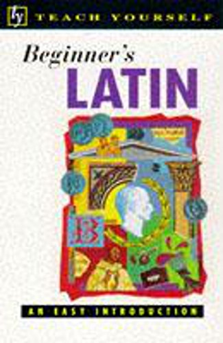 Teach Yourself Beginners Latin An Easy Introduction Book Audio George Sharpley