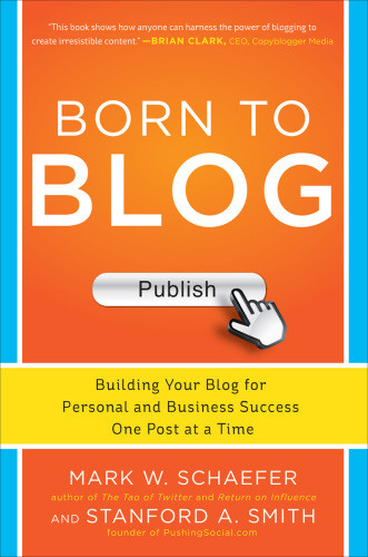 Born To Blog Building Your Blog For Personal And Business Success One Post At A Time 1 Edition Schaefer