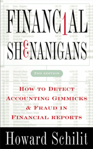 Financial Shenanigans 2nd Edition Schilit Howard Mark