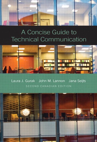 A Concise Guide To Technical Communication 2nd Canadian Ed Seijts