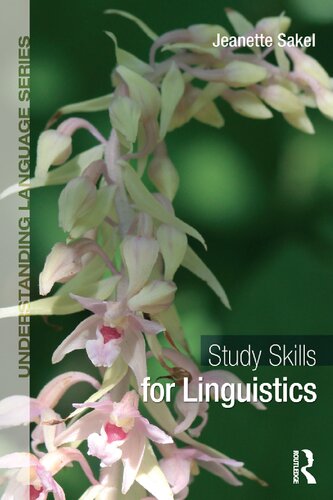 Study Skills For Linguistics Jeanette Sakel