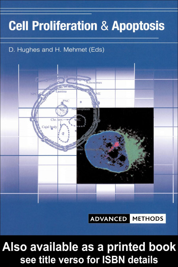 Cell Proliferation And Apoptosis 1st Edition David Hughes Editor Huseyin Mehmet Editor