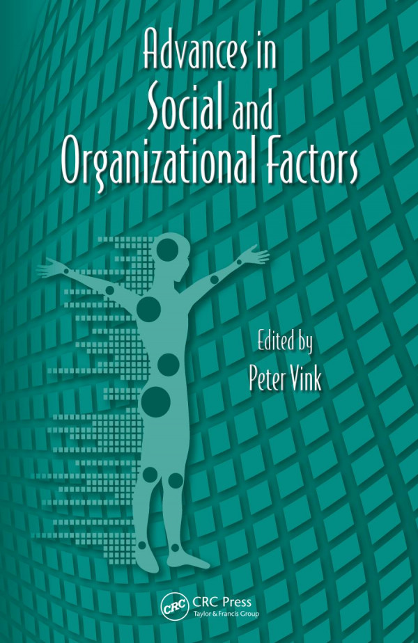 Advances In Social And Organizational Factors 1st Edition Peter Vink Editor