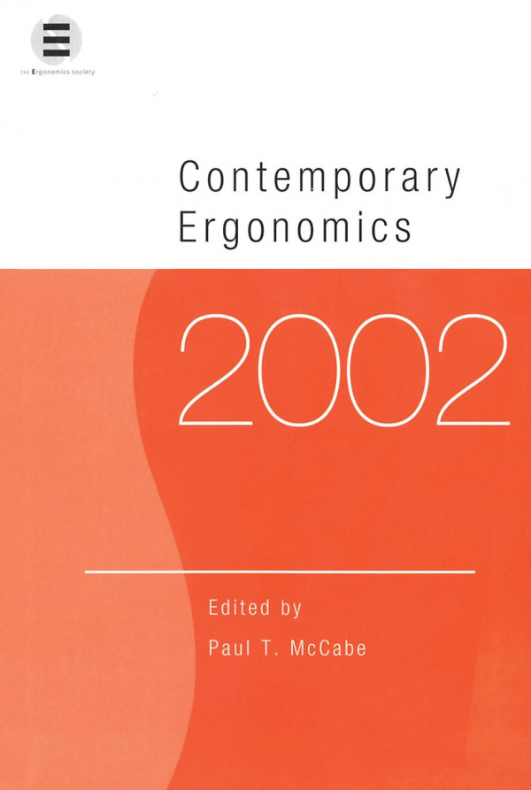 Contemporary Ergonomics 2002 1st Edition Paul T Mccabe Editor