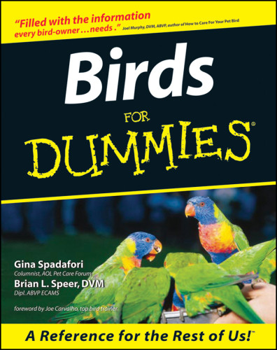 Birds For Dummies Spadafori Ginaspeer Brian L