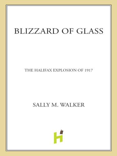 Blizzard Of Glass The Halifax Explosion Of 1917 First Edition Walker