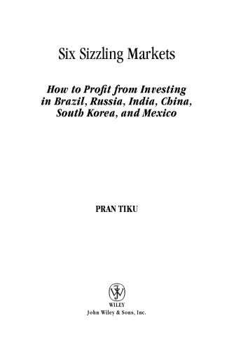 Six Sizzling Markets How To Profit From Investing In Brazil Russia India Tiku