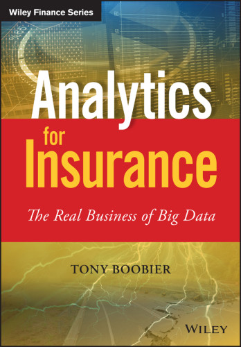 Analytics For Insurance Tony Boobier