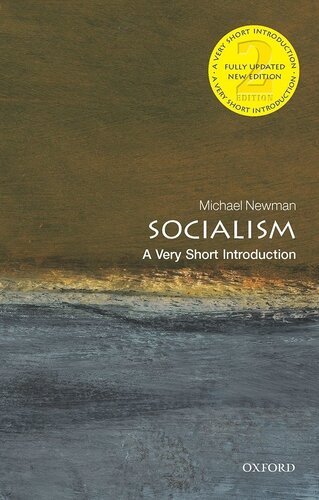 Socialism A Very Short Introduction 2nd Edition Michael Newman
