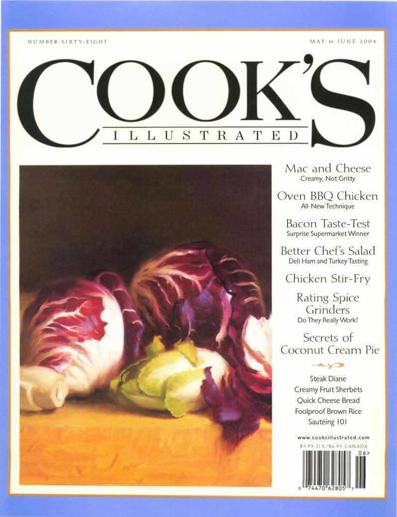 Cooks Illustrated 068 68th Edition Cooks Illustrated