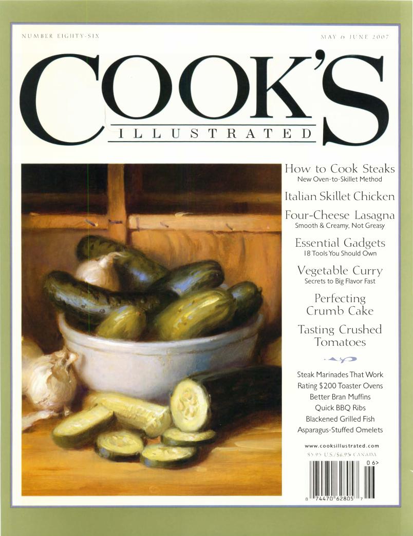 Cooks Illustrated 086 86th Edition Cooks Illustrated