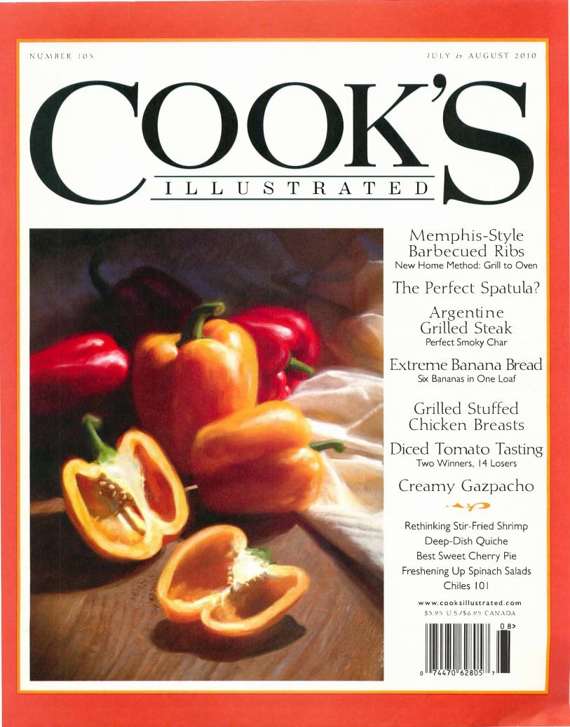 Cooks Illustrated 105 105th Edition Cooks Illustrated