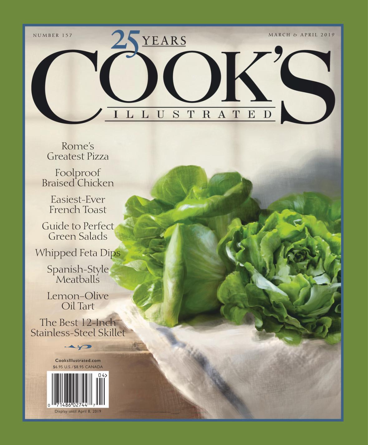 Cooks Illustrated 157 2019 Marchabril 1st Edition Cooks Illustrated