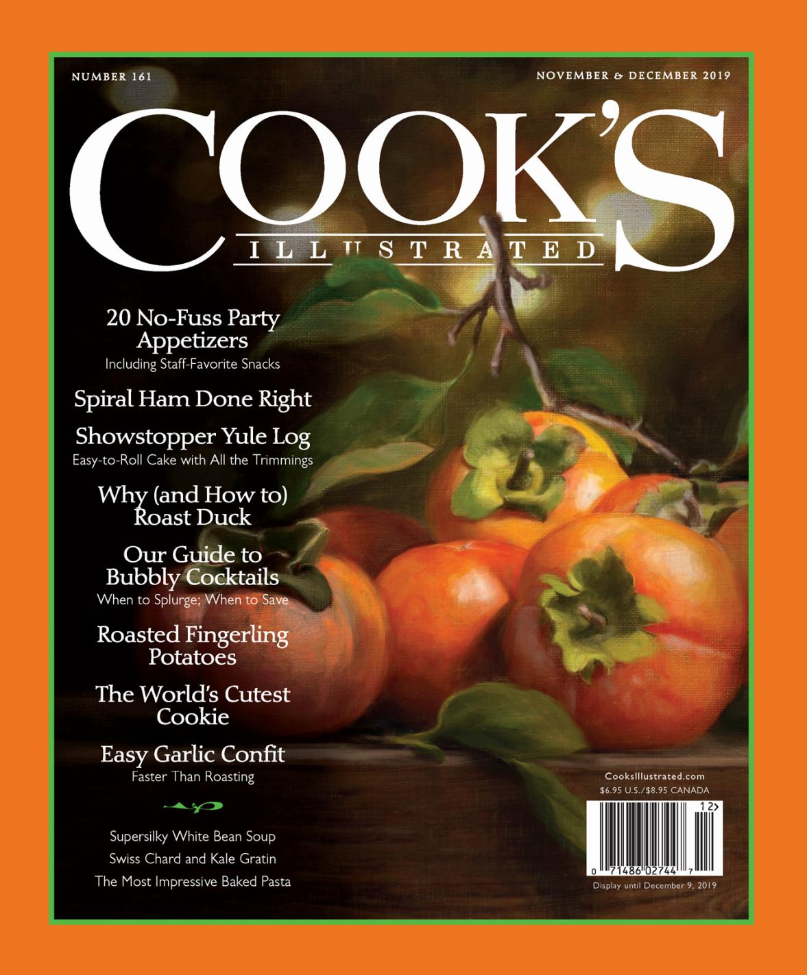 Cooks Illustrated 161 2019 Novemberdecember 1st Edition Cooks Illustrated