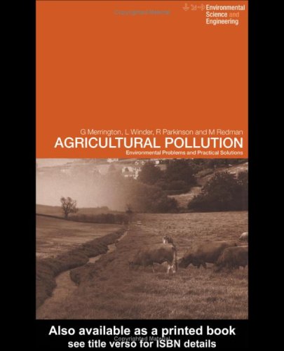 Agricultural Pollution Problems And Practical Solutions New Edition Graham Merrington