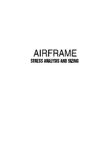 Airframe Stress Analysis And Sizing 2nd Edition Michael C Y Niu