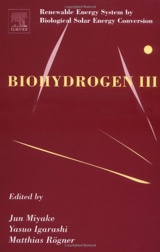 Biohydrogen Iii Renewable Energy System By Biological Solar Energy Conversion 1st Edition Matthias Rogner