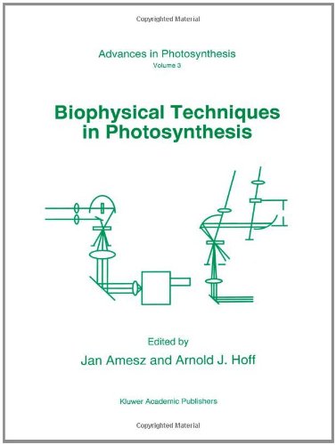 Biophysical Techniques In Photosynthesis 1st Edition J Amesz