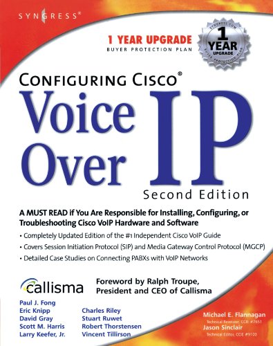 Configuring Cisco Voice Over Ip 2nd Edition Syngress Martin Walshaw