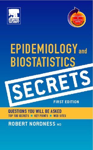 Epidemiology And Biostatistics Secrets 1st Edition Robert Nordness