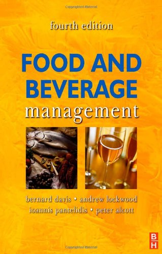 Food And Beverage Management 4th Edition Bernard Davis Andrew Lockwood