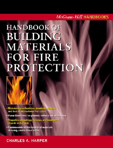 Handbook Of Building Materials For Fire Protection Harper