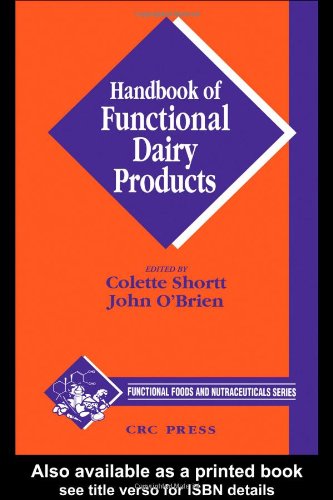 Handbook Of Functional Dairy Products 1st Edition Colette Shortt