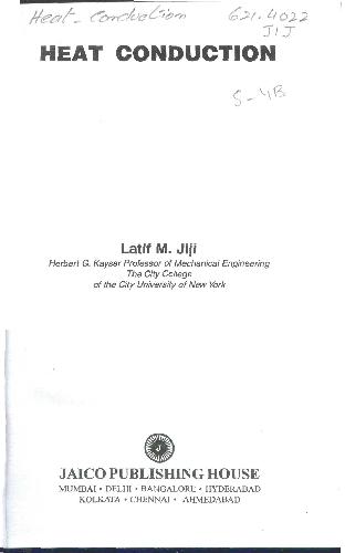 Heat Conduction Latif M Jiji