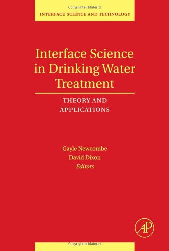 Interface Science In Drinking Water Treatment Theory And Application Gayle Newcombe And David Dixon Eds