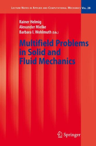 Multifield Problems In Solid And Fluid Mechanics 1st Edition Rainer Helmig