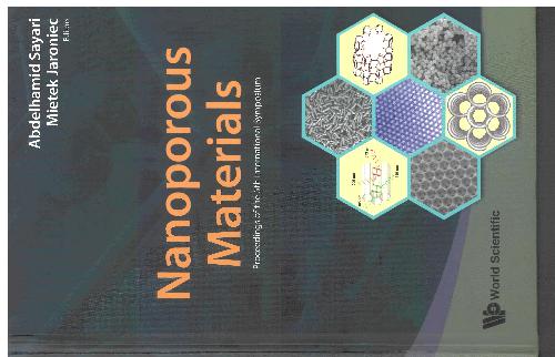 Nanoporous Materials Proceedings Of The 5th International Symposium Vancouver Canada 2528 May 2008 Abdelhamid Sayari